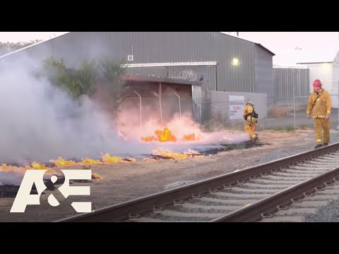 Live Rescue: Man Charged For Starting Fire Next to Train Tracks | A&E