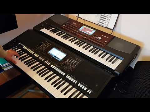 Yamaha PSR-S775 vs. Korg Pa700 - 8 Beat Style