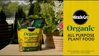Miracle-Gro How To Use Miracle-Gro Organic Plant Food Granules