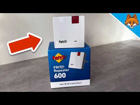 Fritz WLAN Repeater 600 in 2 Minuten einrichten????(WLAN verbessern)????