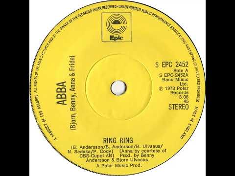 UK New Entry 1974 (155) Abba - Ring Ring