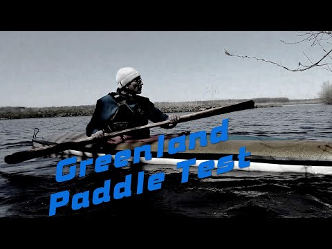 🌊 Testfahrt mit dem Grönlandpaddel auf der Hamme 🌊