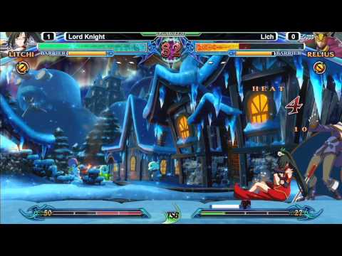 Blazblue: Chrono Phantasma @ TSB 10/26 - Lord Knight (Litchi) vs Lich (Relius) - WINNERS FINALS
