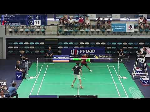 Victor Future Series Nouvelle-Aquitaine 2023｜MS(Qualification)｜KA WAI NG VS ZBINDEN Patrick