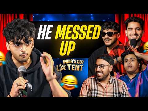 LIVE MAGIC TRICK FAIL ON LATENT | India's Got Latent