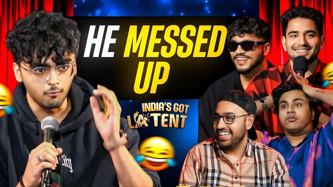 LIVE MAGIC TRICK FAIL ON LATENT | India's Got Latent