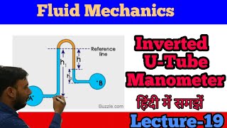 Inverted U Tube Manometer Hindi || How to use inverted U tube manometer || U tube manometer