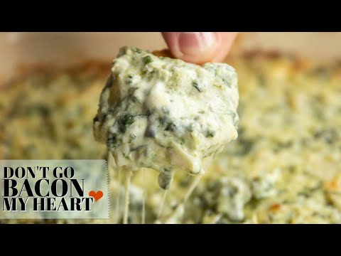 Classic Baked Spinach Artichoke Dip