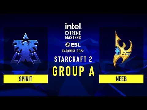 SC2 - Spirit vs Neeb - IEM Katowice 2022 - Group A