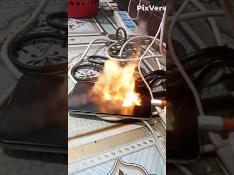 Phone blast while charging #phoneblast #aishorts #stshortsviral