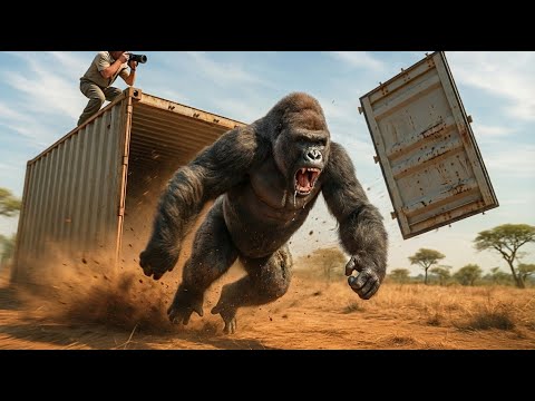 Momento emotivo: estos animales son liberados por primera vez en su vida
