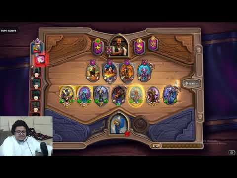 Can you beat Divine Shield Poison Murlocs? Intense final boss! Hearthstone Battlegrounds