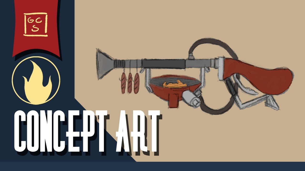 Team Fortress 2 Weapon Concept Art - Pro-Pain