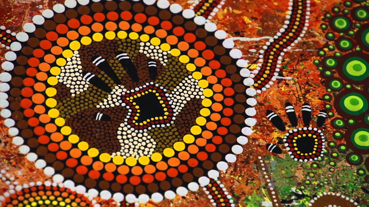 What do hands represent in Aboriginal art