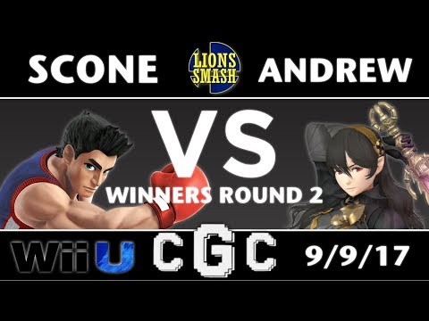 CGC Smash Fall 2017 - Scone (Little Mac) vs Andrew (Corrin, Mario) - Smash 4 Winners Round 2