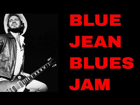 Blue Jean Blues Backing Track | ZZ Top Style Guitar Jam Track In the Key of B Minor