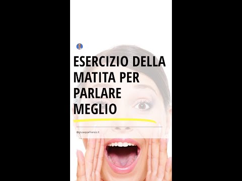 Pencil Exercise - Articulation (Improve Your Voice)