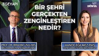 Prof. Dr. İbrahim Ünalmış / Bir şehri gerçekten zenginleştiren nedir?/ EGE YAPI 