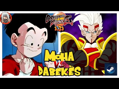 DBFZ dabekes vs Moha (GogetaSS4, Jiren, Krillin) vs (SBaby2, GokuGT, Goku) Ver 1.31