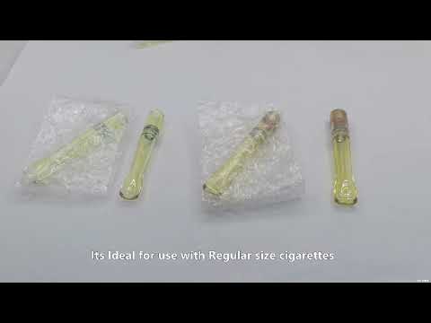 Glass cigar Mouthpiece