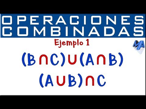 Operations with Sets | Combined Operations Example 1