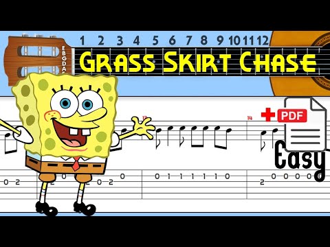 SpongeBob Squarepants - Grass Skirt Chase Guitar Tab