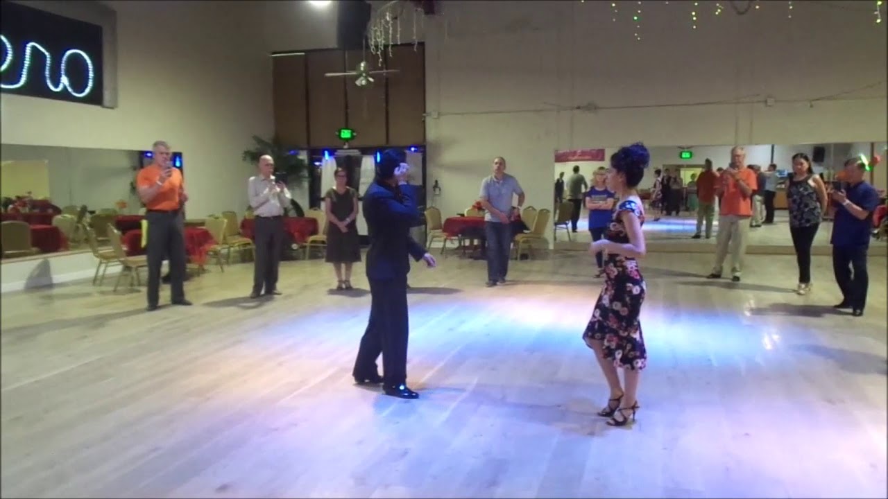 Video thumbnail for Argentine Tango Figure with Sacada Gancho Claudia Cortes & Martu Salem tangonation.com   10/24/2019