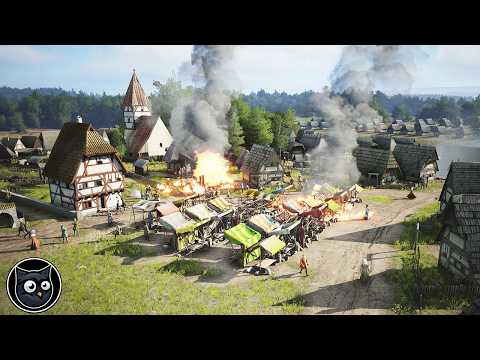 Military CONQUEST in Manor Lords MASSIVE NEW UPDATE | Citybuilder Part 09