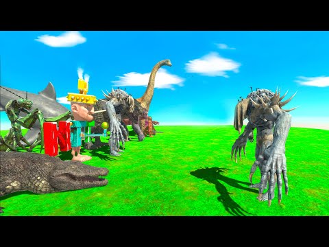 One Shot Scourge Vs Units Bosses - Animal Revolt Battle Simulator