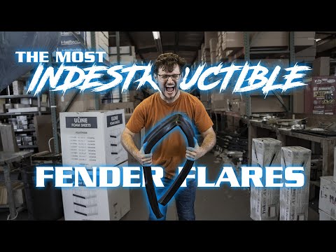 WH Gorilla Warflares Fender Flares - Rear Only, 66-77 Ford Bronco