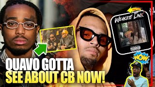 THE DISRESPECT! | Chris Brown - WEAKEST LINK (Quavo Diss) REACTION