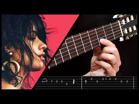 HAVANA (Camila Cabello) Guitar Cover | Tabs on-screen