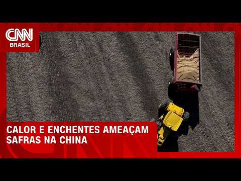 Calor e enchentes ameaçam safras de soja, milho e algodão na China | CNN AGRO NEWS