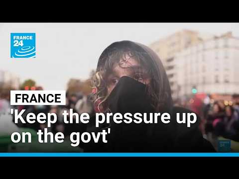 France: Student protesters want to 