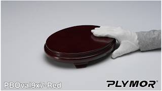 PBOval9x7 Red