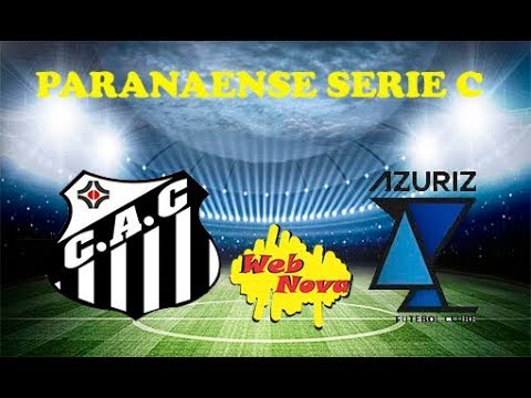 CA Cambé 0X2 Azuriz FC |AO VIVO| PARANAENSE SERIE C