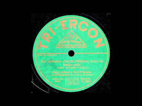 Am schönsten sind die Mädchen, wenn sie baden gehn / Harry Jackson's Tanz-Orchester mit Gesang