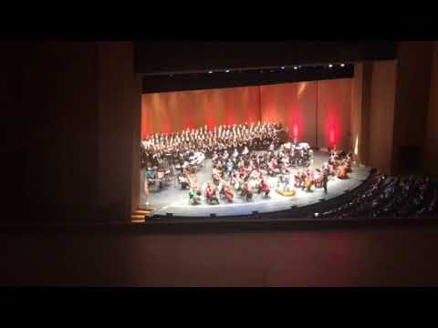 LBUSD Honor Choir with the Long Beach Symphony Jan 31st 2018