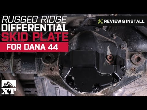 Jeep Wrangler Rugged Ridge Differential Skid Plate - Dana 44 (1987-2017 YJ, TJ, JK) Review & Install