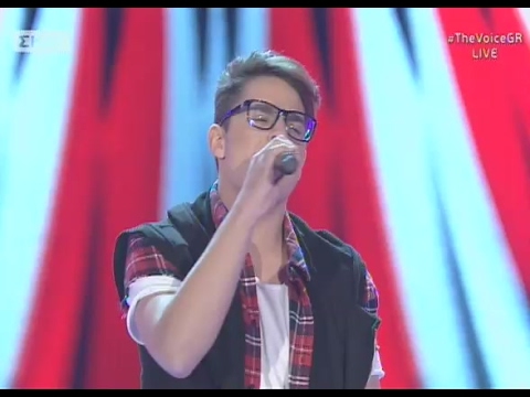 Παναγιώτης Χατζήπαππας: "Sorry" | 1o Live  | The Voice of Greece