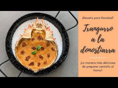 Cómo Hacer TXANGURRO A LA DONOSTIARRA🦀 Centollo al horno DELICIOSO👩🍳