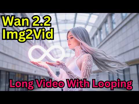 Wan 2.2 Img2Vid Long Video Gen Using Looping – No More Choppy Long Length Videos!