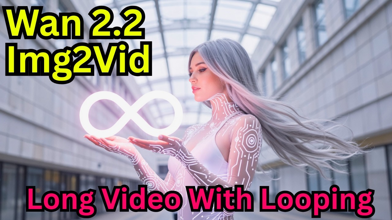 Wan 2.2 Img2Vid Long Video Gen Using Looping – No More Choppy Long Length Videos!