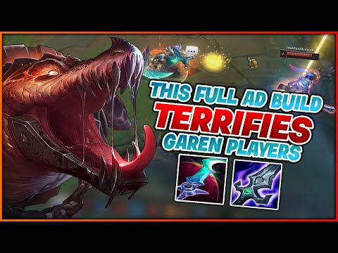 THIS FULL AD BUILD TERRIFIES GAREN - Renekton Vs Garen - Twitch VOD #3