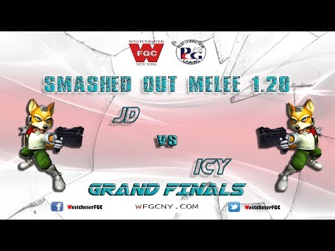 Smashed Out Melee V1.28 - JD Vs. Icy - Grand Finals