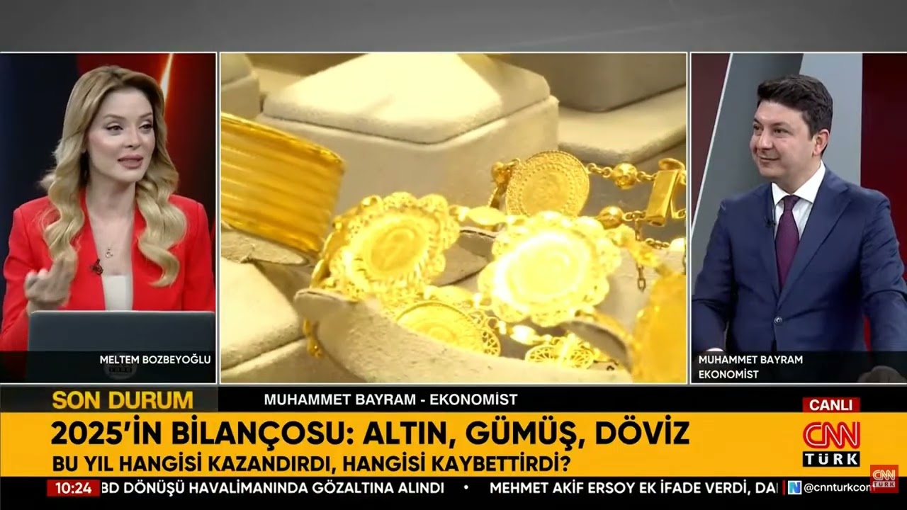 2025'in Bilançosu: Altın, Gümüş, Döviz 