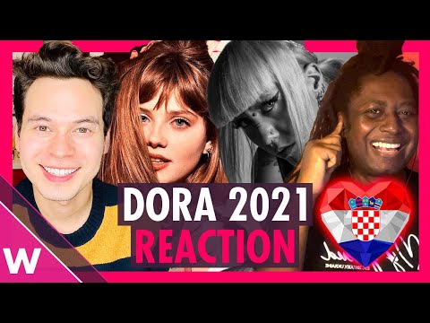 Eurovision Croatia - Dora 2021 | Reaction to all 14 song snippets