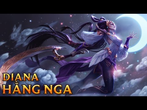 Lunar Goddess Diana - Skins lol