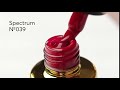 F.O.X Гель-лак Spectrum № 039 (червоний, класичний, емаль), 7 мл