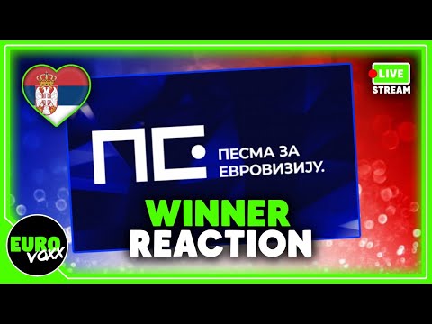 PESMA ZA EVROVIZIJU 22 WINNER (REACTION) // Serbia Eurovision 2022